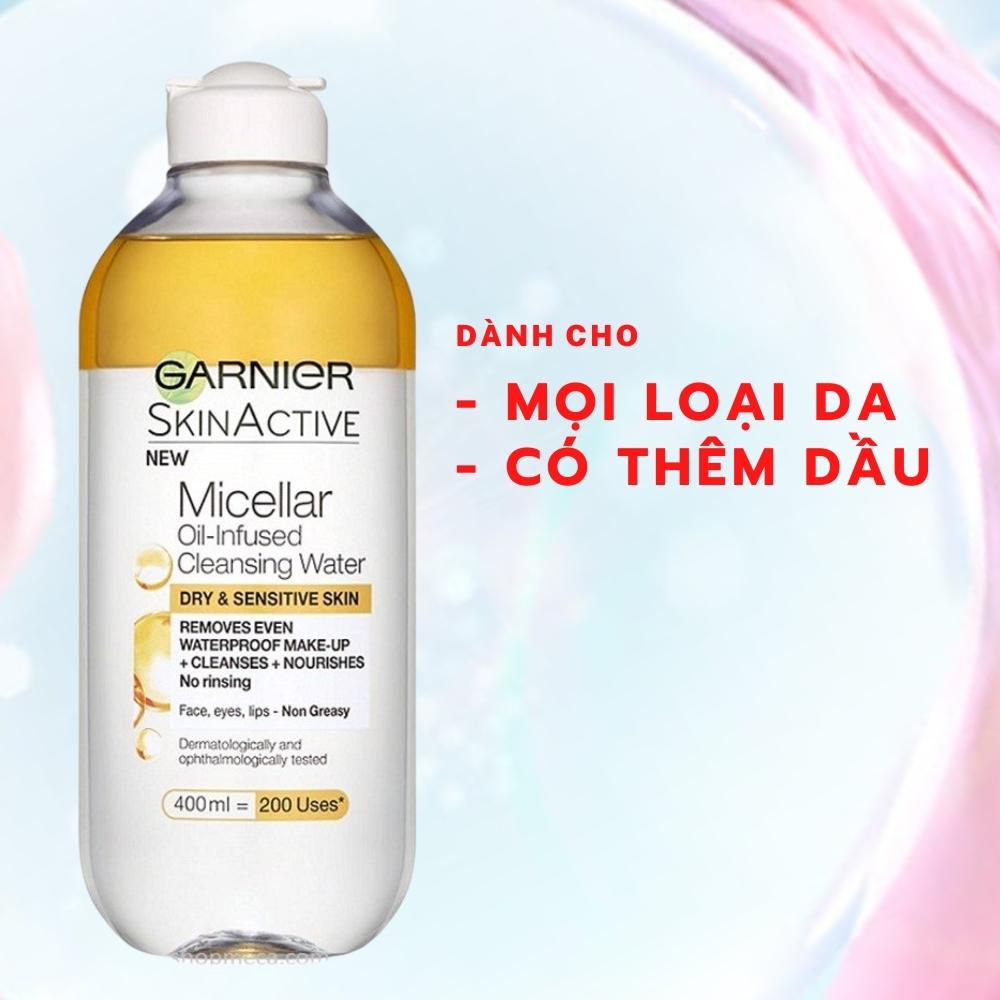 [BẢN ĐỨC - PHÁP] Nước Tẩy Trang Micellar Garnier 400ml - Shop Mecici