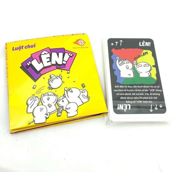 [CHÍNH HÃNG]  Đồ chơi trẻ em Board Game Bài Lên - Bản mở rộng #2 từ party game Lầy