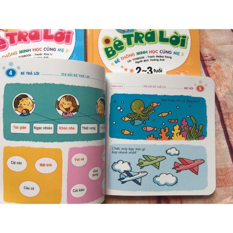 Sách - Mẹ hỏi bé trả lời từ 1-5 tuổi