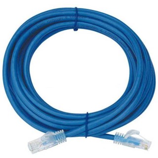 Dây cáp mạng cat5e bấm sẵn 2 đầu 10m (Xanh) -ca5e10