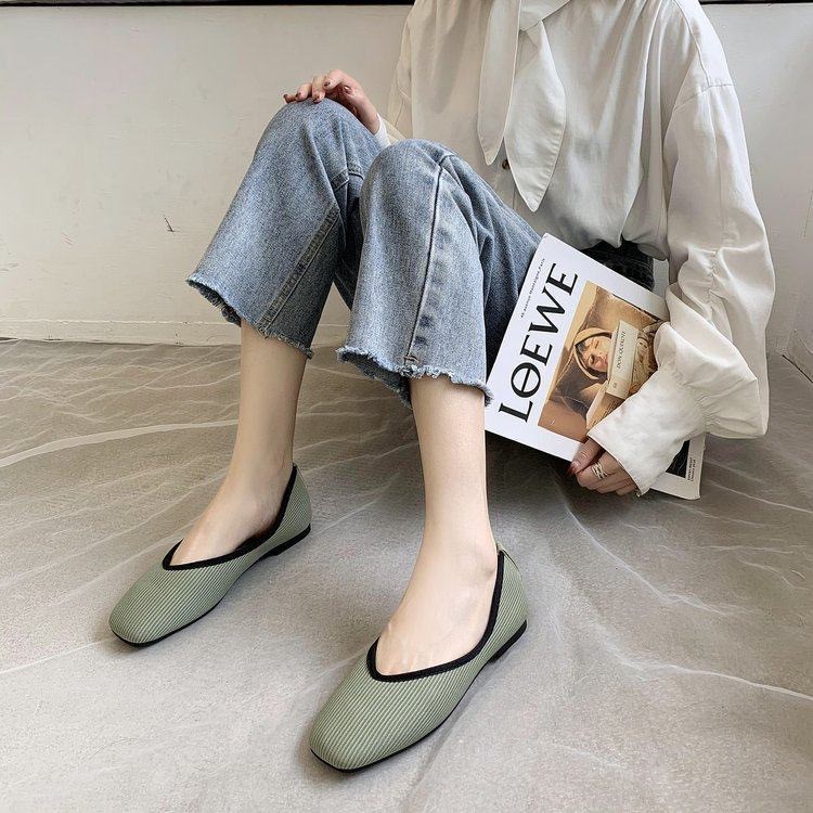 [ SẴN ĐEN SZ 40 ]  Giày búp bê đế bệt  BIGSIZE ( 35-43 ) | BigBuy360 - bigbuy360.vn