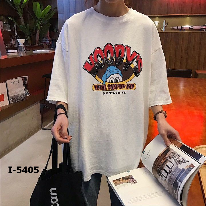Áo Thun Unisex Nữ Hoạt Hình Woody
