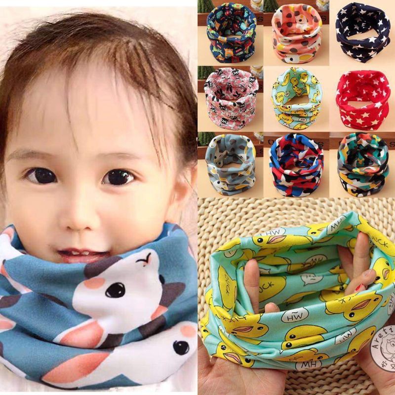 Ninikids: Khăn ống cotton cho bé, khăn quàng cổ, đồ dùng cho bé