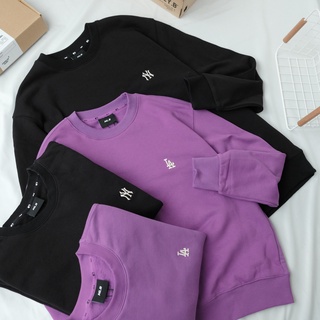 Áo Sweater Nỉ Thêu Logo NY/ LA Nhiều Màu Phong Cách Hàn Quốc