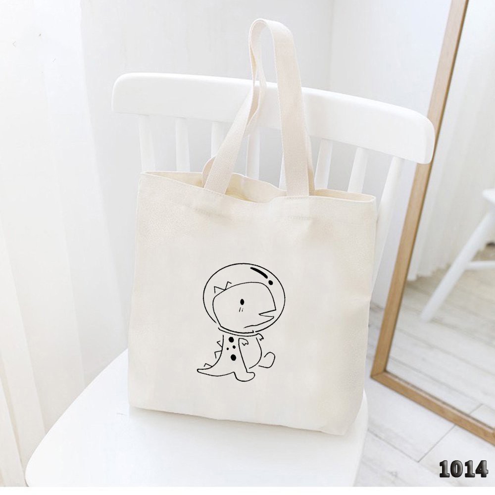 Túi Tote Nữ Đeo Chéo CANVAS Thời Trang Nhiều Mẫu Dễ Thương