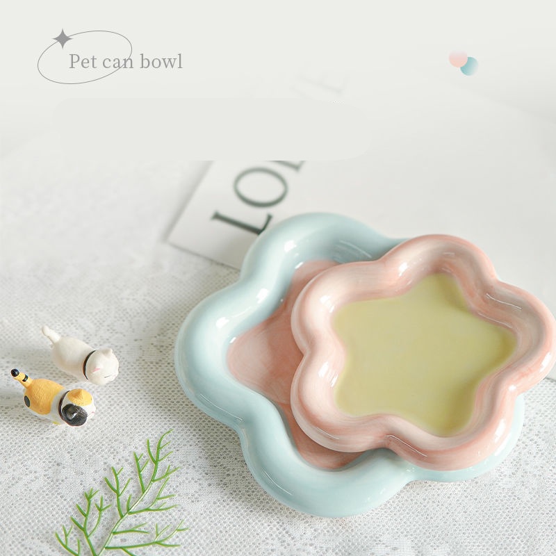 Bát Sứ Đựng Thức Ăn Dành Cho Thú Cưng