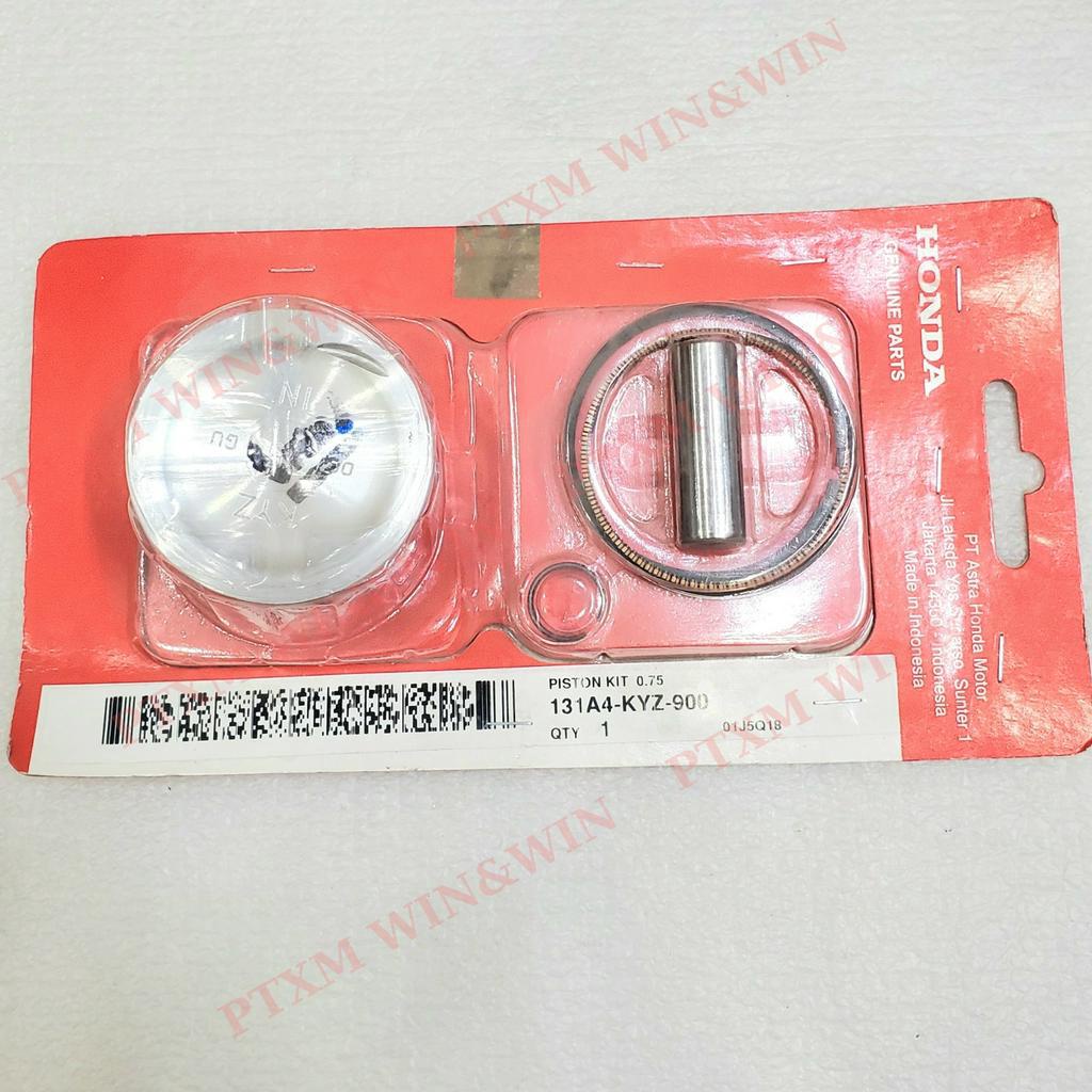 Piston bạc Future 125 Fi, Fut Led, Wave 125i zin Honda Indo - 131A1-KYZ-900/ 131A2-KYZ-900/ 131A3-KYZ-900/ 131A4-KYZ-900