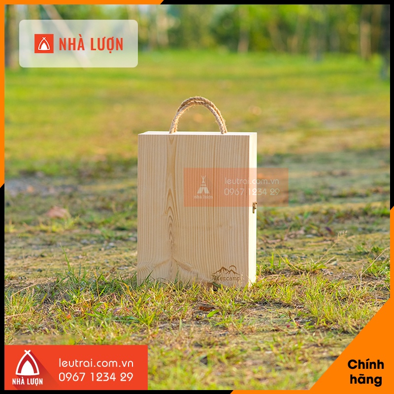 Hộp gỗ vintage đựng gia vị B37-Nhà lượn