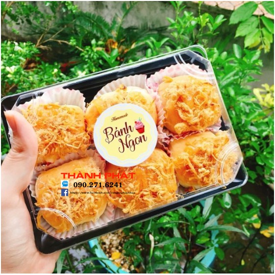 50 Hộp đựng SUSHI ST-4 - Hộp đựng bánh mứt ST4
