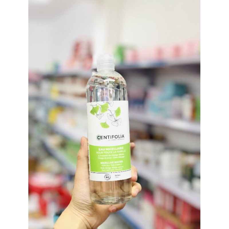 Nước Tẩy Trang Rau Má - Centifolia Micellar Water 500ml