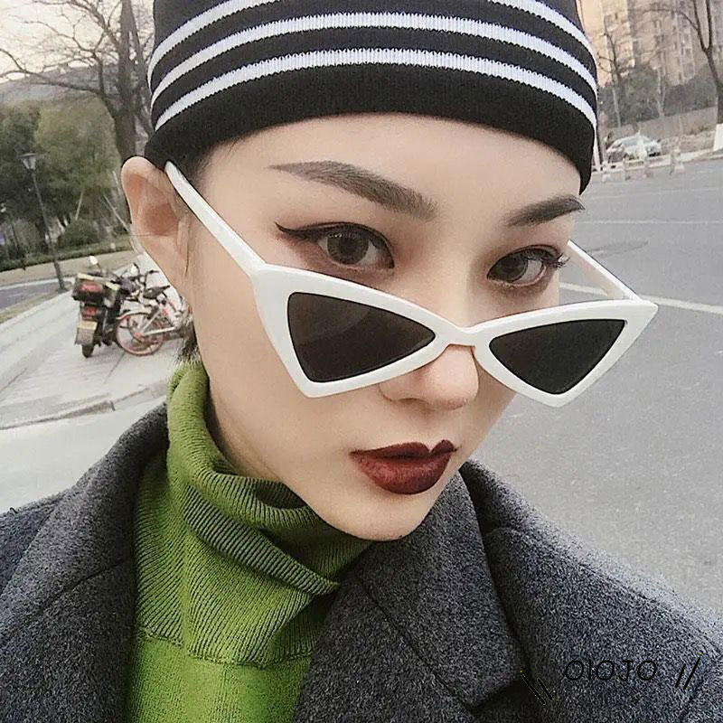 Kính Mát Mắt Mèo Thời Trang Hip Hop Cho Nữ