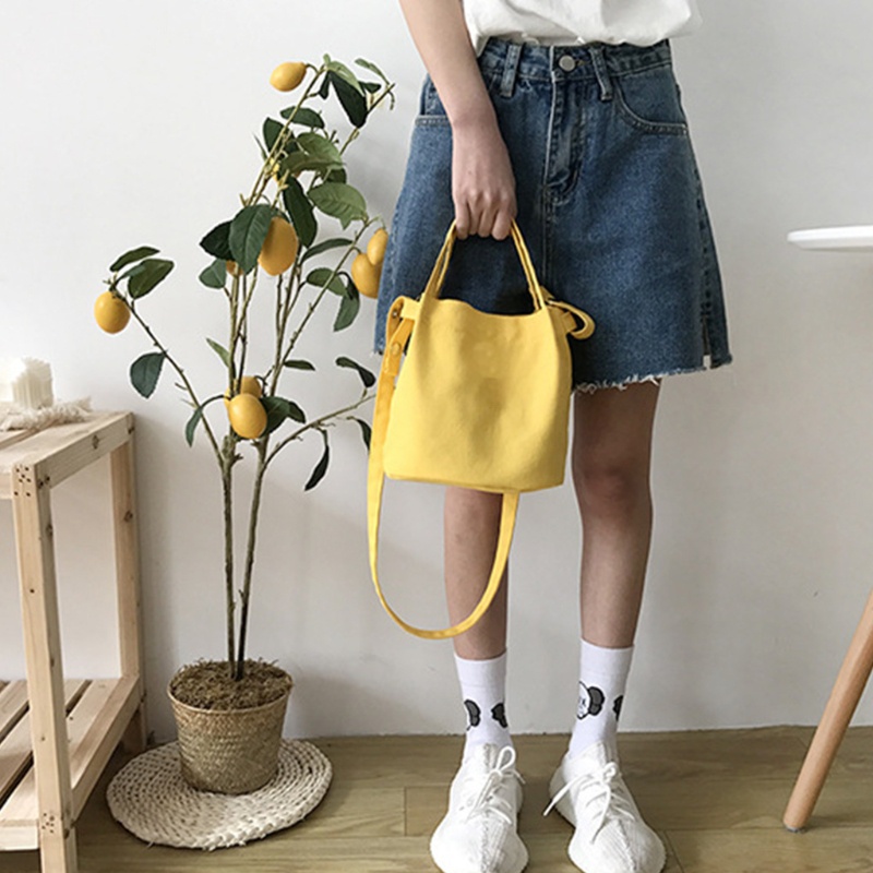Túi Xách Đeo Chéo Vai Bằng Vải Thời Trang Dành Cho Nữ