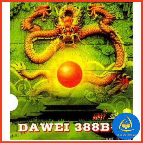 Mặt gai bóng bàn Dawei 388B-1 | Gai công 2.0 2.1 2.2