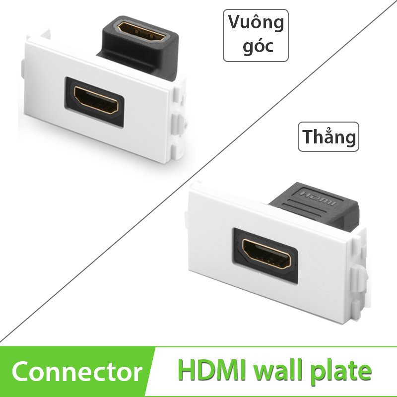 nhân hdmi âm tường vuông gốc 90 độ