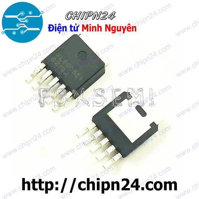 [1 CON] (SOP) IC Dán XL6005 TO-252 (SMD) (XL6005E1 6005 IC Dán Nguồn 180KHz 60V 4A Switching Current Boost LED)