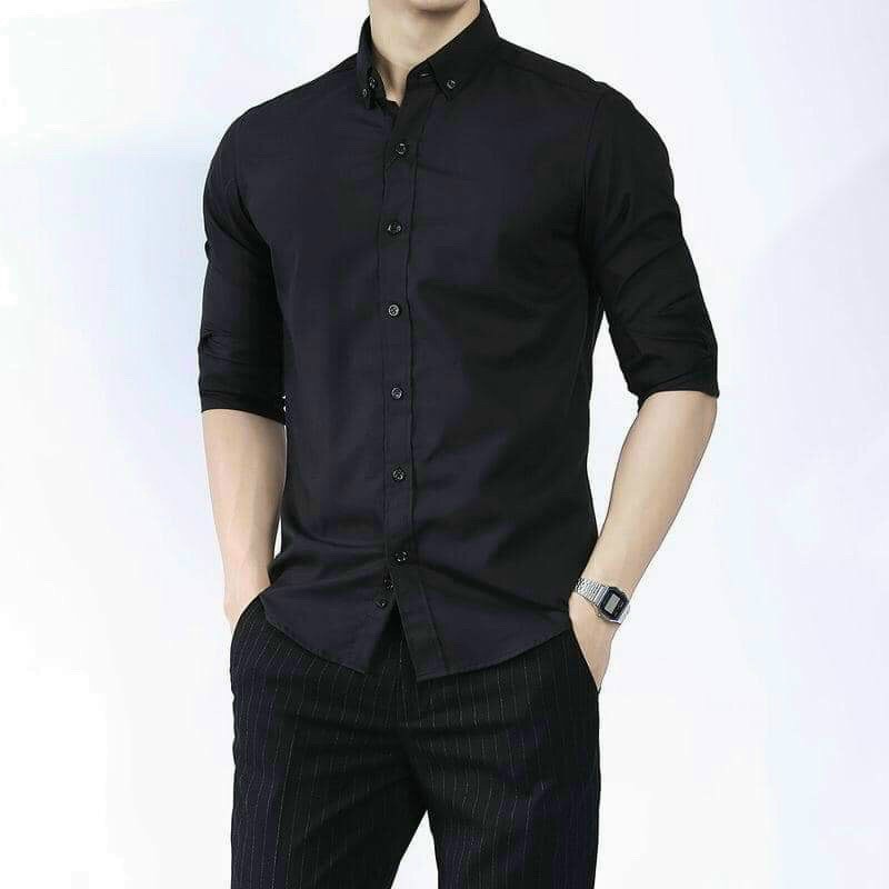 Sơmi Nam Dài Tay Vải Oxford, Somi Oxford Juveno Cao Cấp, Mềm Mịn, Phong Cách Hàn Quốc, Trẻ Trung, Đủ size 45-80Kg