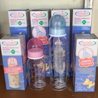 Bình sữa thủy tinh CAMERA 120ml