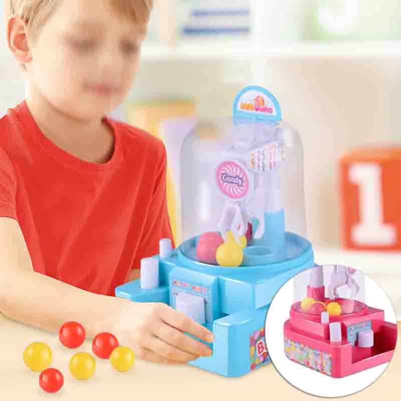 Mini Creative Manual Candy Grabber Toy Ball Machine Brain Game Toy Kids Children