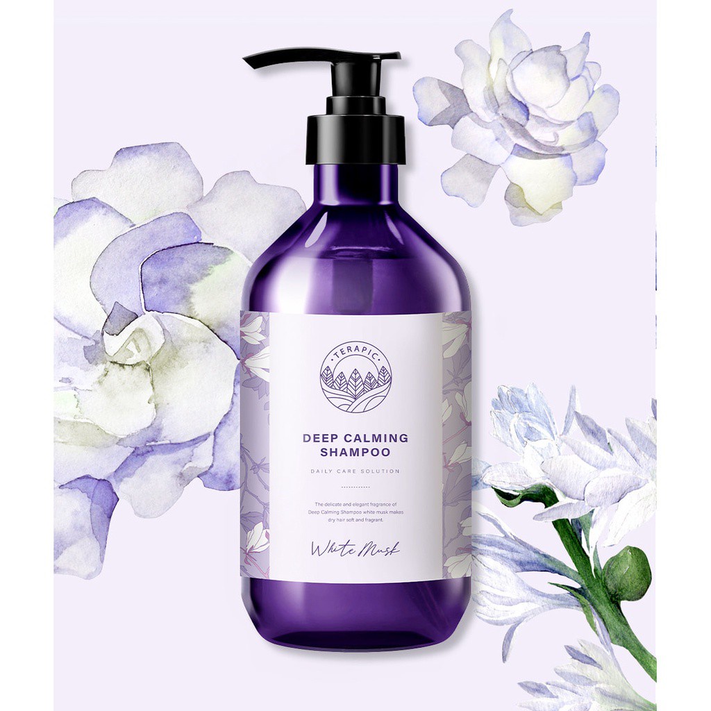 Dầu gội làm dịu chuyên sâu hương xạ hương trắng TERAPIC 1000ml