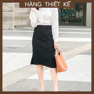 Chân váy suông công sở