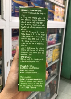 Tinh dầu xịt khớp quế anh