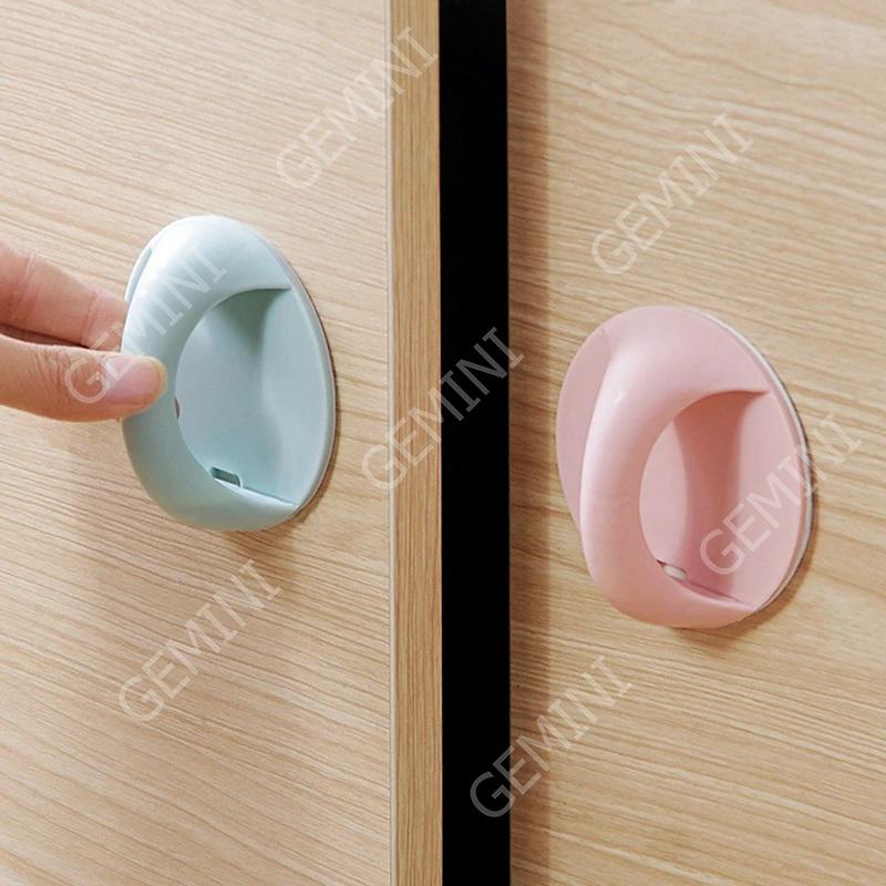 Tay Cầm Nắm Cửa Hình Tròn Dán Tường Thay Thế Ngăn kéo Cửa Phòng Cửa Tủ mã TNC Gemini Shop
