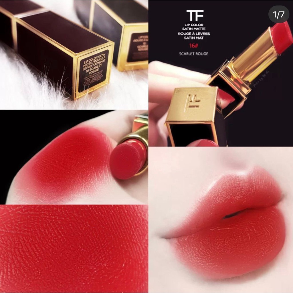 (Bill+ New 2021)🇱🇷 Son Tom Ford - Son TF Chính hãng Mỹ Fullsize - Tom ford Lip color