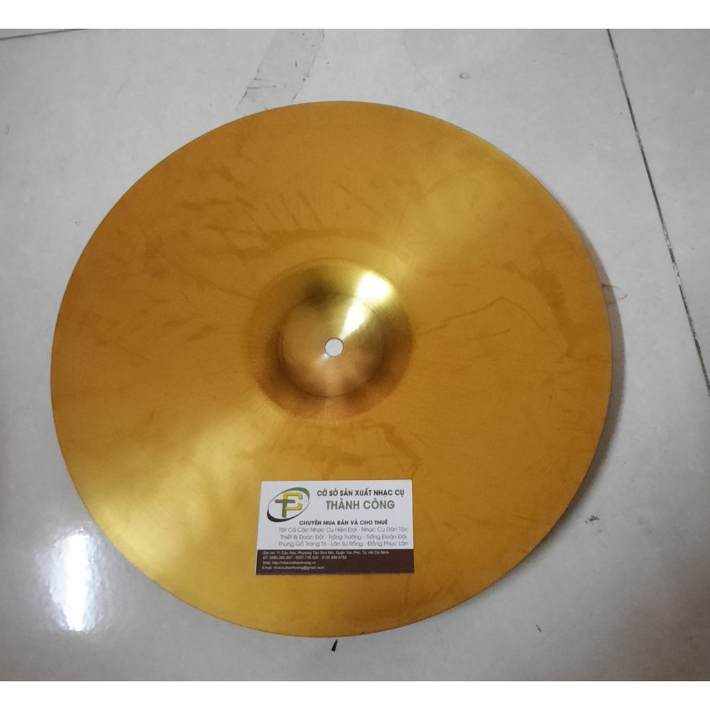 lá cymball đồng 14inch-35cm,cymball đồng giá rẻ