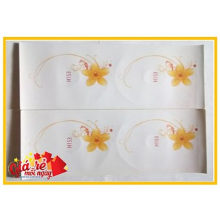 Decal dán nhãn đĩa CD - DVD (1 Tờ dán 2 đĩa)