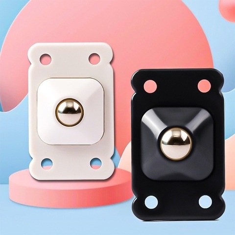 Set 4 Bánh Xe Mini Xoay 360 Độ Cho Đồ Nội Thất° Ròng Rọc Xoay