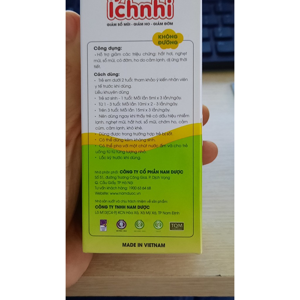 Siro ho ích nhi ( chính hãng) | BigBuy360 - bigbuy360.vn