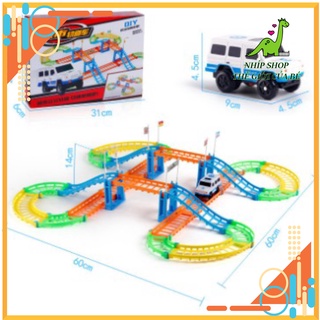 Đường ray tàu hoả Bobs and friend 3 toa hàng loại đẹp cho bé