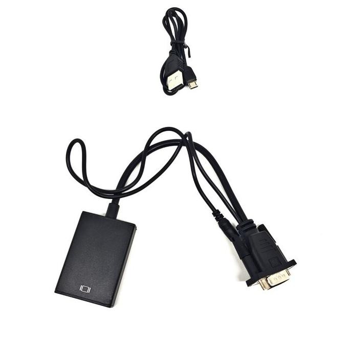 Mới Cáp Chuyển Đổi Vga Sang Hdmi Với Cổng Micro Usb Mới