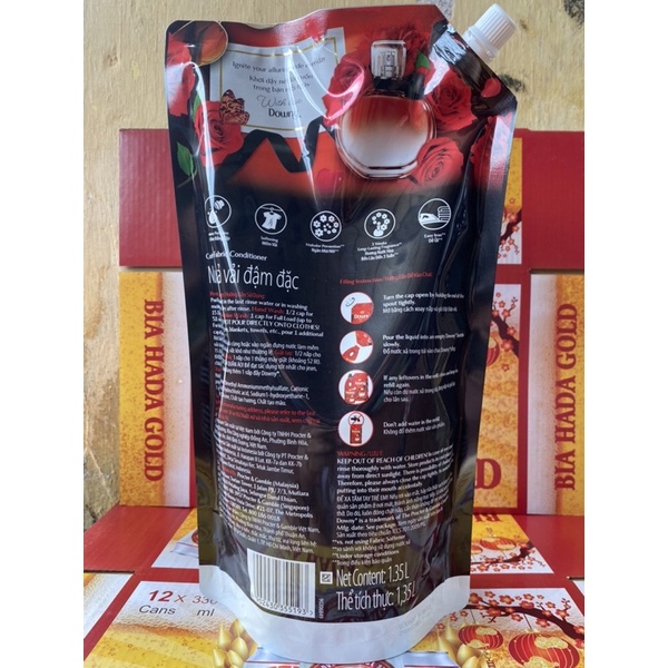 Nước xả vải Downy hương Đam mê 1.4L