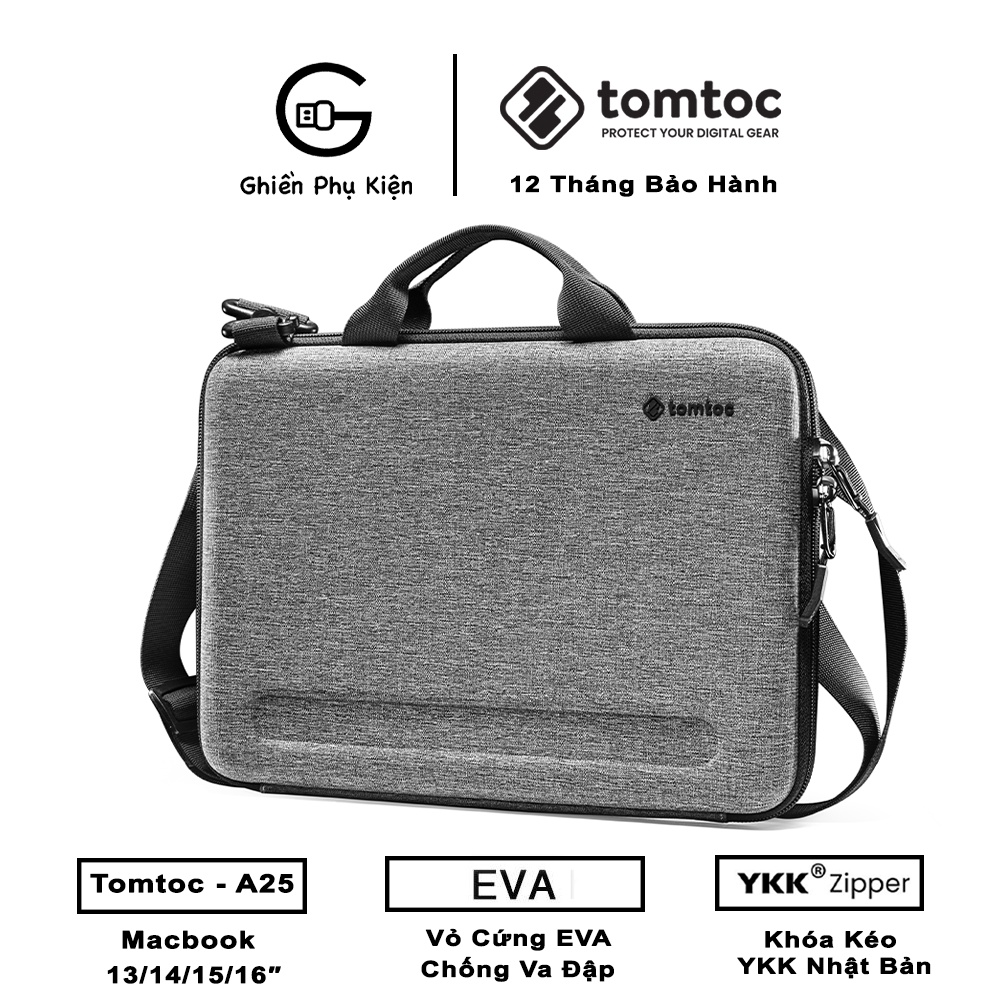 Túi Đeo Chéo Chống Va Đập Tomtoc USA For Macbook 13/14/15/16inch