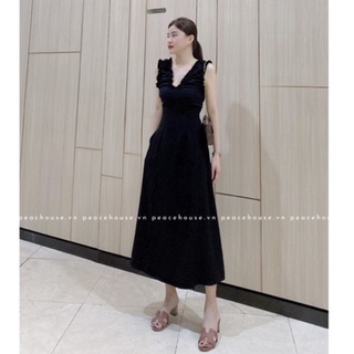 Đầm sát nách nhún vai , Peace House Clothing