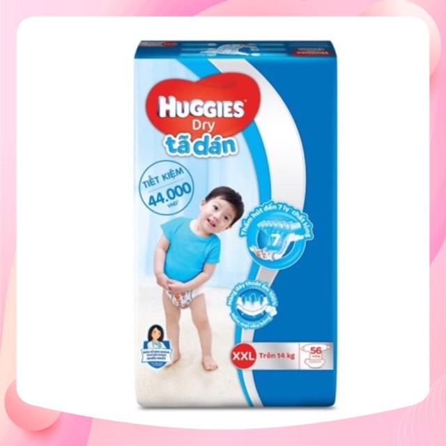 [MẪU MỚI ]BỈM HUGGIES TÃ DÁN M76/ XL62/L68/XXL56SP02