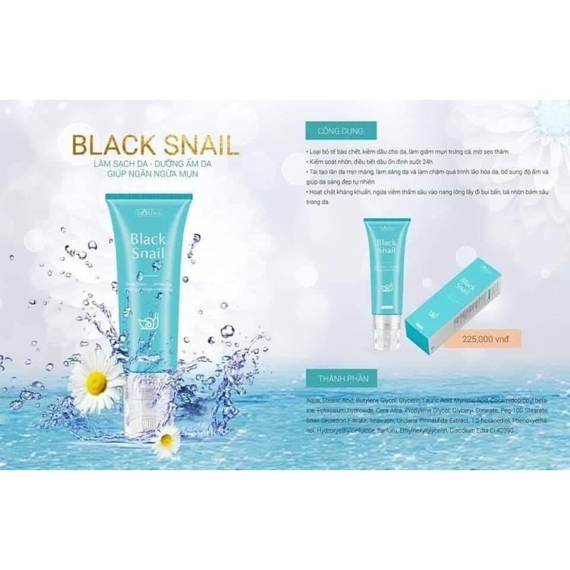 Sữa Rửa Mặt Black Snail Huyền Phi