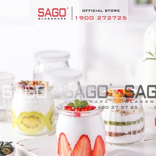 Combo 06 Hũ Thuỷ Tinh 100ml , 200ml nắp nhựa | Tùy Chọn Dung Tích Và Kiểu Dáng