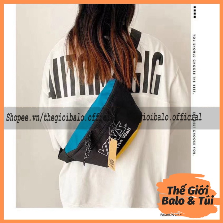 Túi chéo bao tử nam & nữ unisex đi chơi, đi học chất canvas VANS | thegioibalo