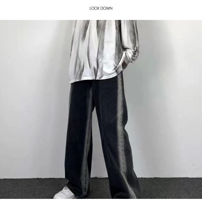 Jeans women's vibe pants children's loose fit slim fit versatile trend 2021 autumn new Harajuku style