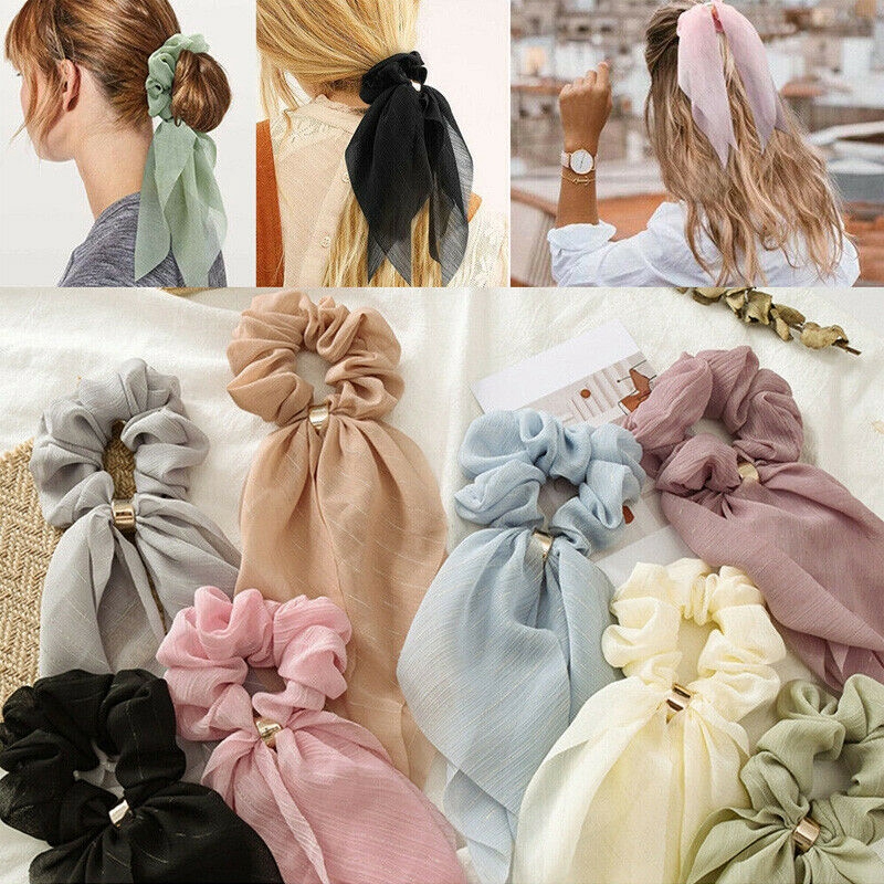 Thời trang Ponytail Scarf / Rope đàn hồi tóc cho phụ nữ / tóc Bow Ties / Elegant Bands Scrunchies tóc