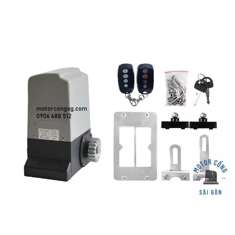 Mô tơ cổng lùa Đài Loan Yh 800 Yh 1500 - Motor Đài Loan chính hãng
