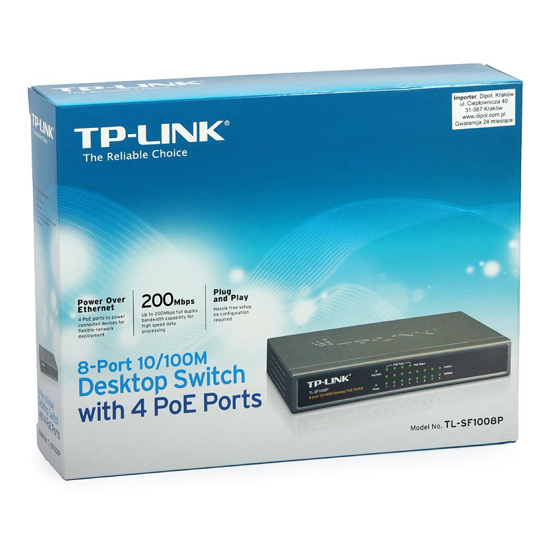 Switch TP Link TL-SF1008P 8 port