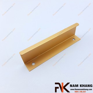Tay nắm tủ dạng thanh nhôm NK312-V (Phủ bì 300mm, Màu Vàng)
