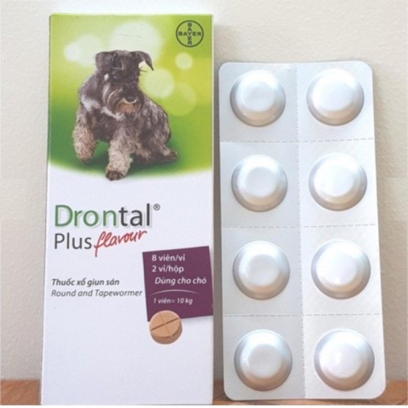 🦮🐕‍🦺DRONTAL CỦA ĐỨC DẠNG VIÊN CHO CHÓ🐕🐩