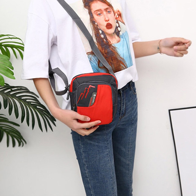 Túi đeo chéo nữ mini đi chơi cá tính đựng điện thoại đẹp cute vải chống nước SUMICAP