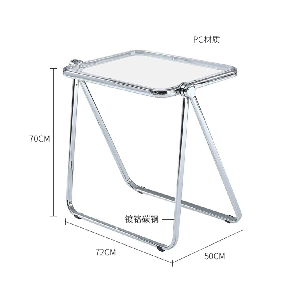 Bàn Nhựa Trong Suốt & Ghế Nhựa Trong Suốt Nhập Khẩu Tại Tp.HCM
