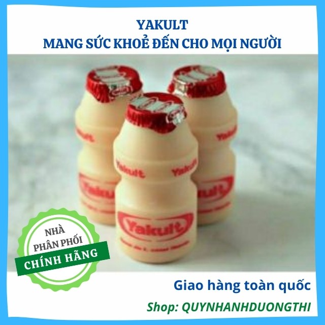 Sữa YAKULT Date 17.01.2022 có QUÀ TẶNG .Thùng 10 Lốc 50 Chai 65ML.