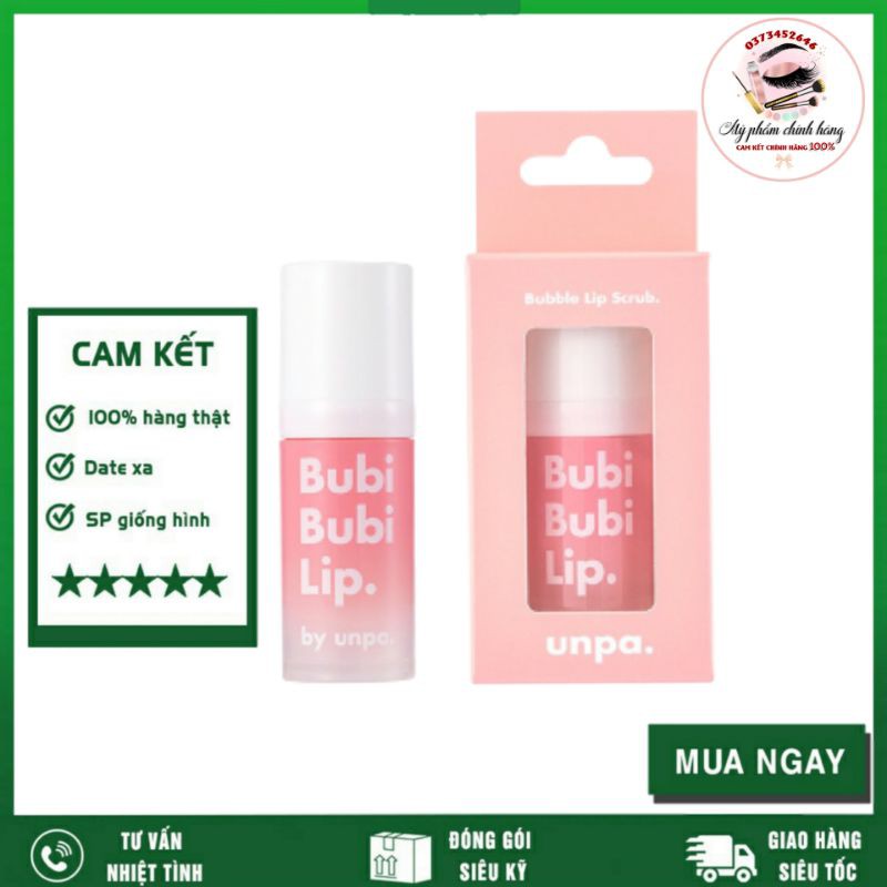 Tẩy tế bào chết môi Bubi Bubi Lip